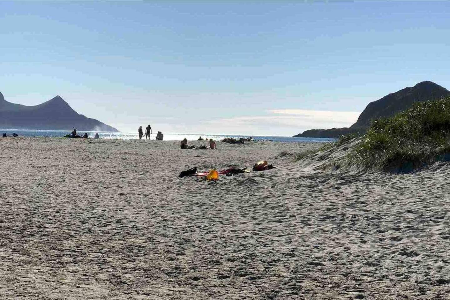 Haukland Beach House Leknes Exteriör bild