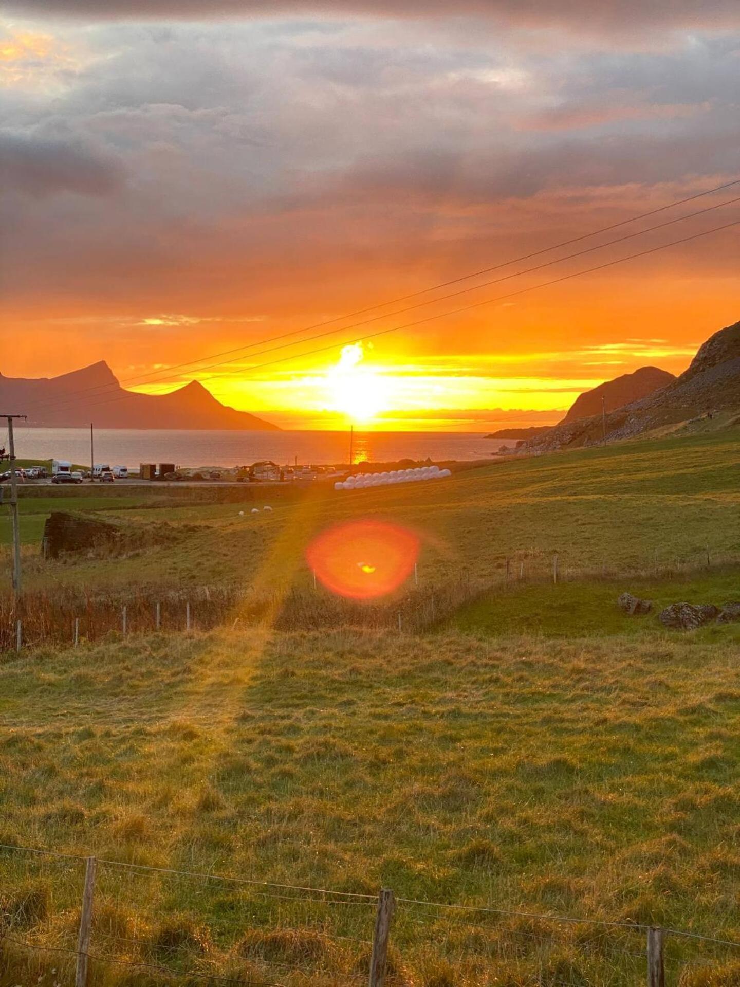 Haukland Beach House Leknes Exteriör bild