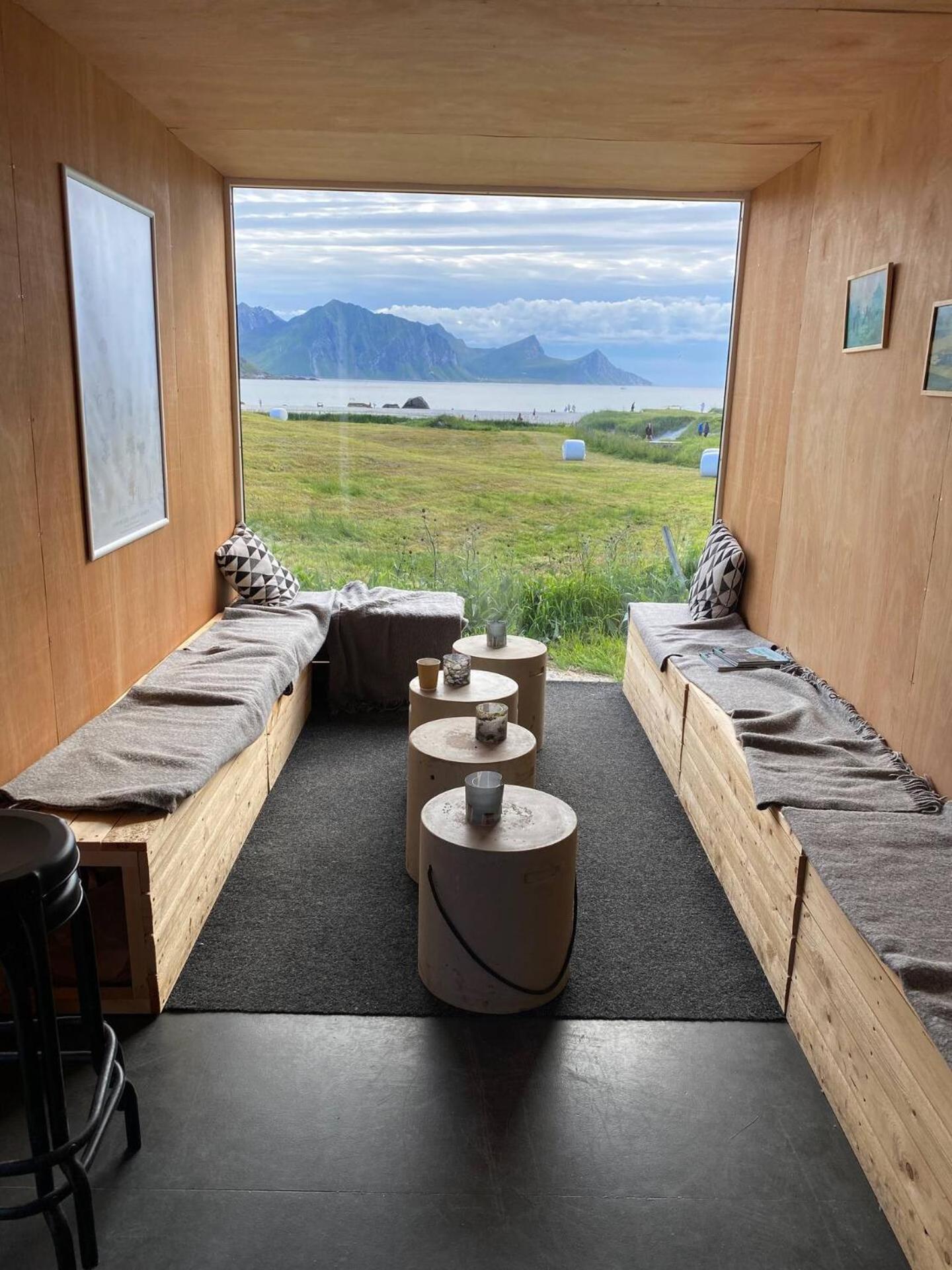Haukland Beach House Leknes Exteriör bild